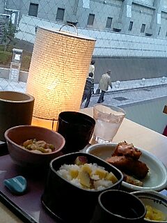 今日の公家芋茶屋ランチ